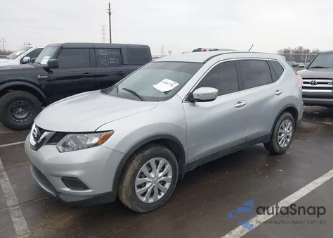 2015 Nissan Rogue S from USA, damaged, VIN KNMAT2MT3FP509009